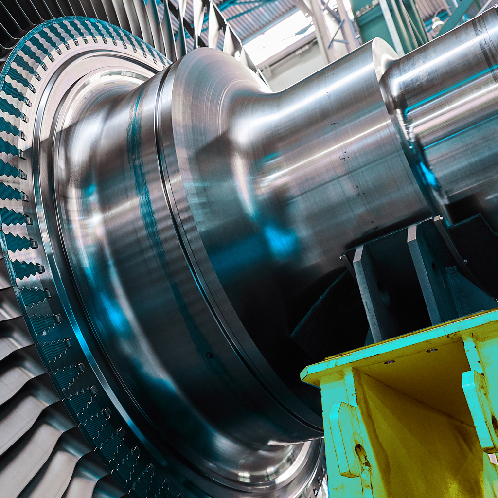 Recuperación de ejes de turbinas y álabes para industria hidroeléctrica