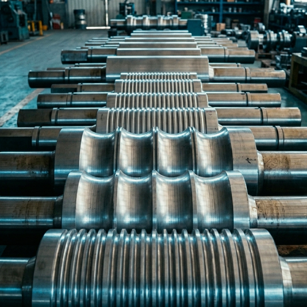 Recubrimiento de rodillos industriales y molinillos de trefilación en acero