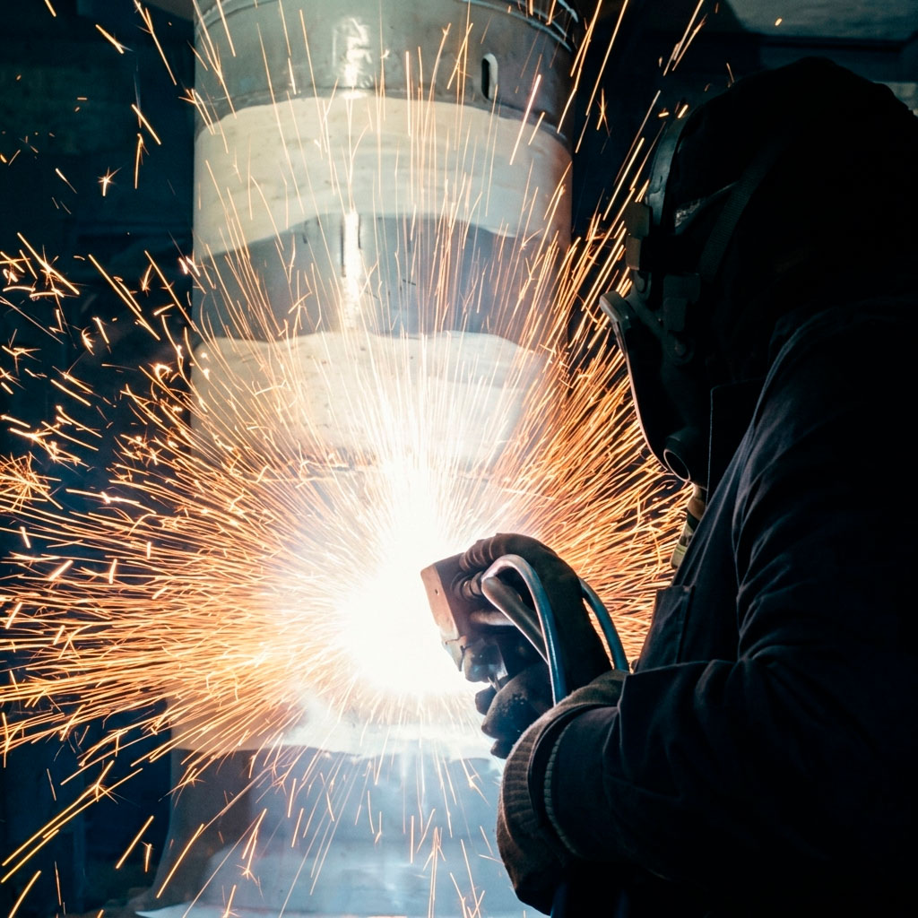 Aplicación de metalizado por Arc Spray - proyección térmica industrial